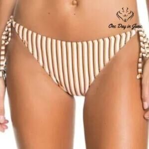 Roxy PT Beach Classics Moderate Tie Side Bikini Bottom Size XXL